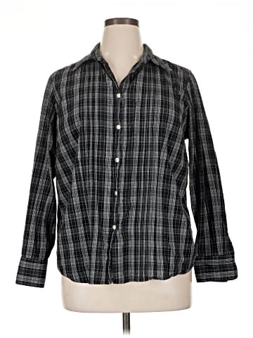 Charter Club Long Sleeve Button-Down Shirt (view 1)