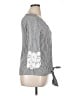 Moa Moa 100% Rayon Gray 3/4 Sleeve Blouse Size 1X - photo 4