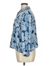 Ruby Rd. 100% Tencel Paisley Blue Long Sleeve Blouse Size XL (petite) - photo 5