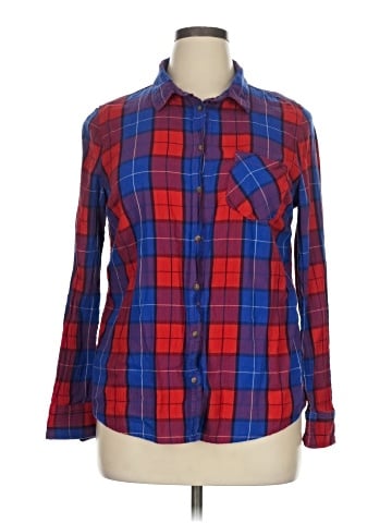 Merona Long Sleeve Button-Down Shirt (view 1)
