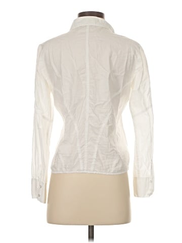 Ecru Long Sleeve Blouse (view 2)