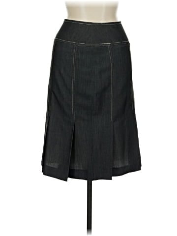 Albert Nipon Denim Skirt (view 1)