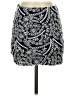Mi ami 100% Polyester Paisley Blue Casual Skirt Size XS - photo 1