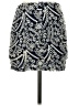Mi ami 100% Polyester Paisley Blue Casual Skirt Size XS - photo 2
