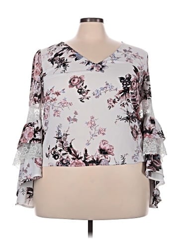 Leith 3/4 Sleeve Blouse (view 1)