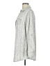 Soft Surroundings 100% Lyocell Animal Print Silver Gray 3/4 Sleeve Button-Down Shirt Size L - photo 5