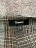 Theory Plaid Brown Wool Pants Size 16 - photo 3
