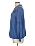 Studio 1886 Blue Long Sleeve Blouse Size M - photo 5