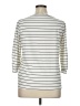 Staccato Stripes Ivory 3/4 Sleeve T-Shirt Size XL - photo 2