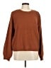 DKNY Solid Brown Orange Pullover Sweater Size M (estimated) - photo 1