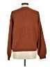 DKNY Solid Brown Orange Pullover Sweater Size M (estimated) - photo 2