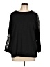 She + Sky Black Pullover Sweater Size L - photo 1