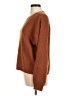 DKNY Solid Brown Orange Pullover Sweater Size M (estimated) - photo 5