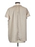 Express 100% Polyester Tan Short Sleeve Blouse Size XS - photo 2