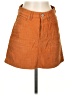 Express 100% Cotton Solid Orange Casual Skirt Size 2 - photo 1