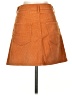 Express 100% Cotton Solid Orange Casual Skirt Size 2 - photo 2