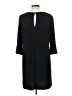 BCBGeneration Solid Black Casual Dress Size L - photo 2