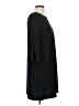 BCBGeneration Solid Black Casual Dress Size L - photo 4