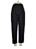 Talbots Solid Black Blue Casual Pants Size 10 - photo 1