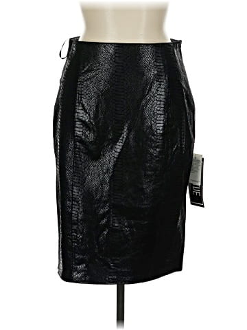 Virtue Faux Leather Skirt (view 1)