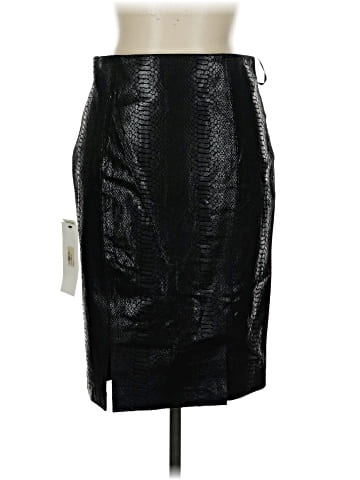 Virtue Faux Leather Skirt (view 2)