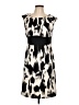 Alyx Animal Print Ivory Casual Dress Size 10 - photo 1
