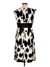 Alyx Animal Print Ivory Casual Dress Size 10 - photo 2