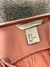 H&M 100% Polyester Burgundy Long Sleeve Blouse Size 6 - photo 7