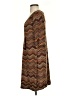 DressBarn Chevron-herringbone Brown Casual Dress Size S - photo 5