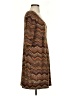 DressBarn Chevron-herringbone Brown Casual Dress Size S - photo 4