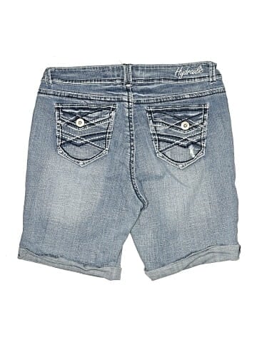 Hydraulic Denim Shorts (view 2)