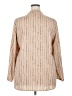 Timeson 100% Polyester Tan Long Sleeve Blouse Size XXL - photo 2