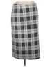 Cj Banks Plaid Gray Formal Skirt Size 14W - photo 1