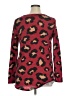 Bibi Animal Print Burgundy Red Pullover Sweater Size XL (estimated) - photo 2