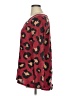 Bibi Animal Print Burgundy Red Pullover Sweater Size XL (estimated) - photo 5