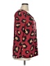 Bibi Animal Print Burgundy Red Pullover Sweater Size XL (estimated) - photo 4