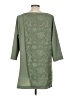 Soft Surroundings 100% Polyester Green Casual Dress Size M - photo 2