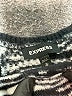 Express 100% Nylon Animal Print Black Pullover Sweater Size M - photo 7