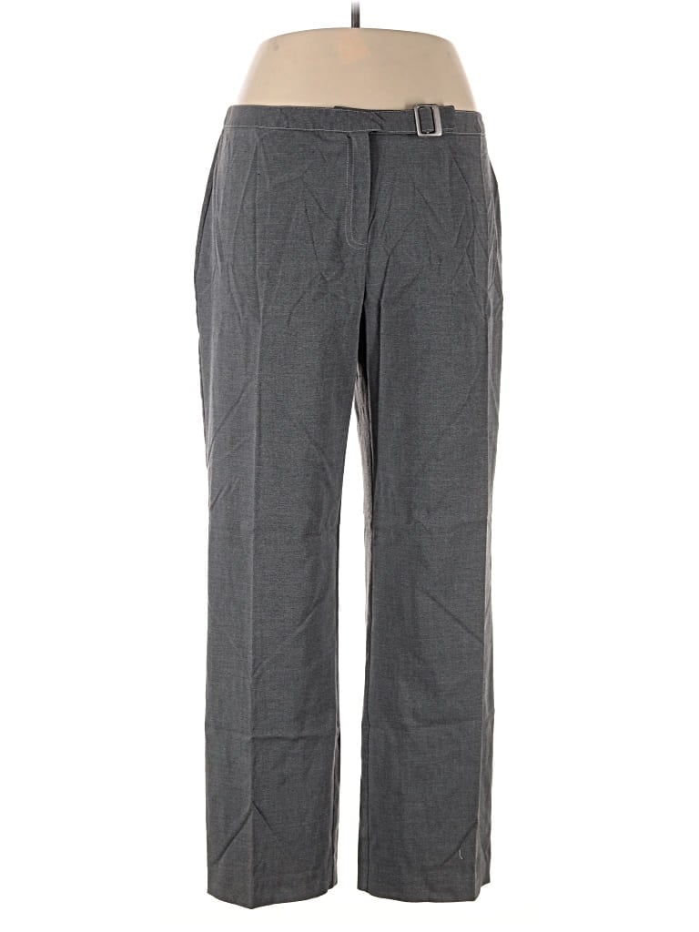 Pre-owned Evan Picone Dress Pants In Gray