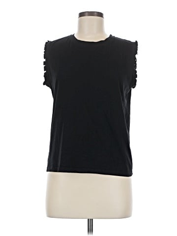 Aqua Sleeveless T-Shirt (view 1)