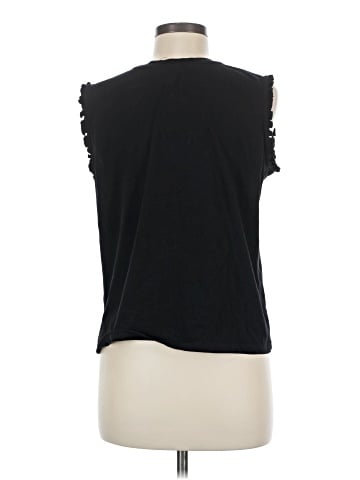 Aqua Sleeveless T-Shirt (view 2)