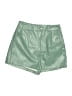 Missguided Metallic Green Shorts Size 4 - photo 1