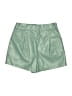 Missguided Metallic Green Shorts Size 4 - photo 2