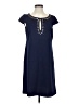 Jessica Simpson Blue Casual Dress Size S - photo 1