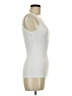 Unbranded White Sleeveless Top Size M - photo 4