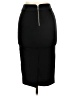 Karen Millen Graphic Black Wool Skirt Size Lg (4) - photo 2
