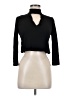 Charles Chang-Lima Solid Black 3/4 Sleeve Top Size 6 - photo 1
