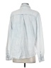 Ci Sono Blue White Long Sleeve Button-Down Shirt Size S - photo 2