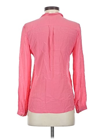 Banana Republic Long Sleeve Silk Top (view 2)