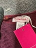 Rampage 100% Polyester Burgundy Poncho One size - photo 7